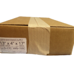 AMS-1705C 13x4x17 Clear Trash Bags Liner 4gal, 1000/cs, LLD-17C