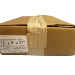 AMS-2105C 12x8x21 Clear Trash Bags Liner 7gal, 1000/cs, LLD-21C