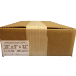 AMS-3205B 15x9x32 Brown Trash Bags Liner 12-16gal, 500/cs, LLD-32