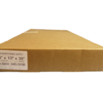 AMS-3910B 23x10x39 Brown Trash Bags Liner 33gal, 250/cs LLD-39XH