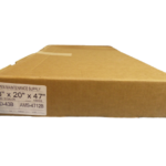 AMS-4712B 23x20x47 Brown Trash Bags Liner 50gal, 100/cs LLD-43B