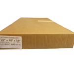 AMS-5818C 22x16x58 Clear Trash Bags Liner 60gal, 50/cs LLD-38XHC