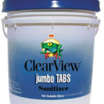 Clearview or GLB - 3" Jumbo Tabs 25 lb Bucket - CVTL025U