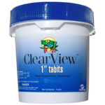 Clearview - 1" Chlorine Tablets - 5lbs - CVTS005