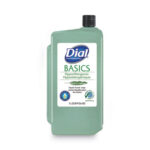 Dial Basics - Liquid Hand Soap - Hypoallergenic Unscented - 1L - 8/cs