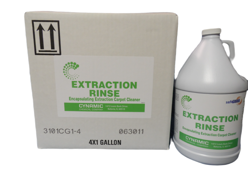 Extraction Rinse Label Extraction Rinse – Carpet Cleaner – Cynamic – 4/1 Gal - Aspen ...