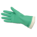 Gloves - Flock Lined Nitrile Gloves - One Size - 12pairs/cs